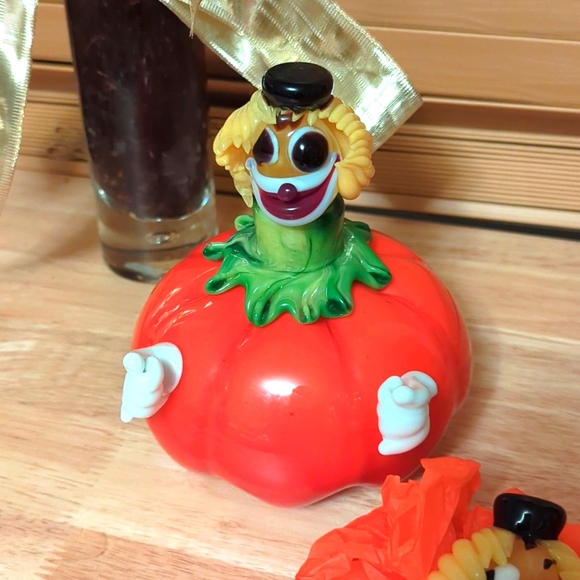 Rare HTF Vintage ๐ Murano, Italy ๐คก hand-blown VENETIAN GLASS CLOWN ๐คก pristine - Picture 2 of 14